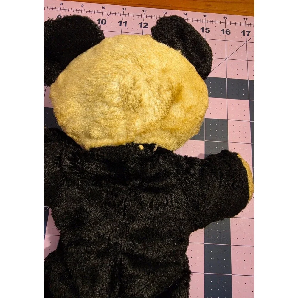 Vintage Rubber Face Panda Bear Plush Stuffed Animal 10
